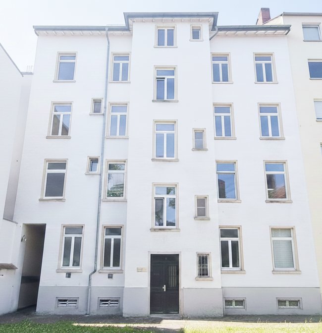 Kulturdenkmal Frankfurt – Gebäudeansicht mit Baugenehmigung