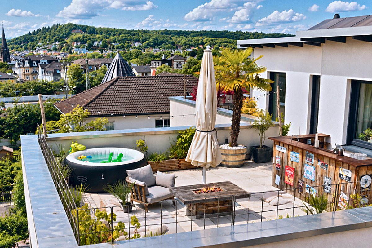 Penthouse mit Dachterrasse – vermittelt durch DOMB Immobilien